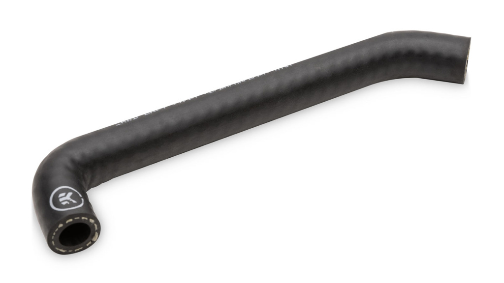EK présente des tubes préformés à 45 et 90°et renforcés pour les endroits difficile à atteindre 2 EK Pro Tubing 1017mm Reinforced EPDM Preformed 45°90° Black tube