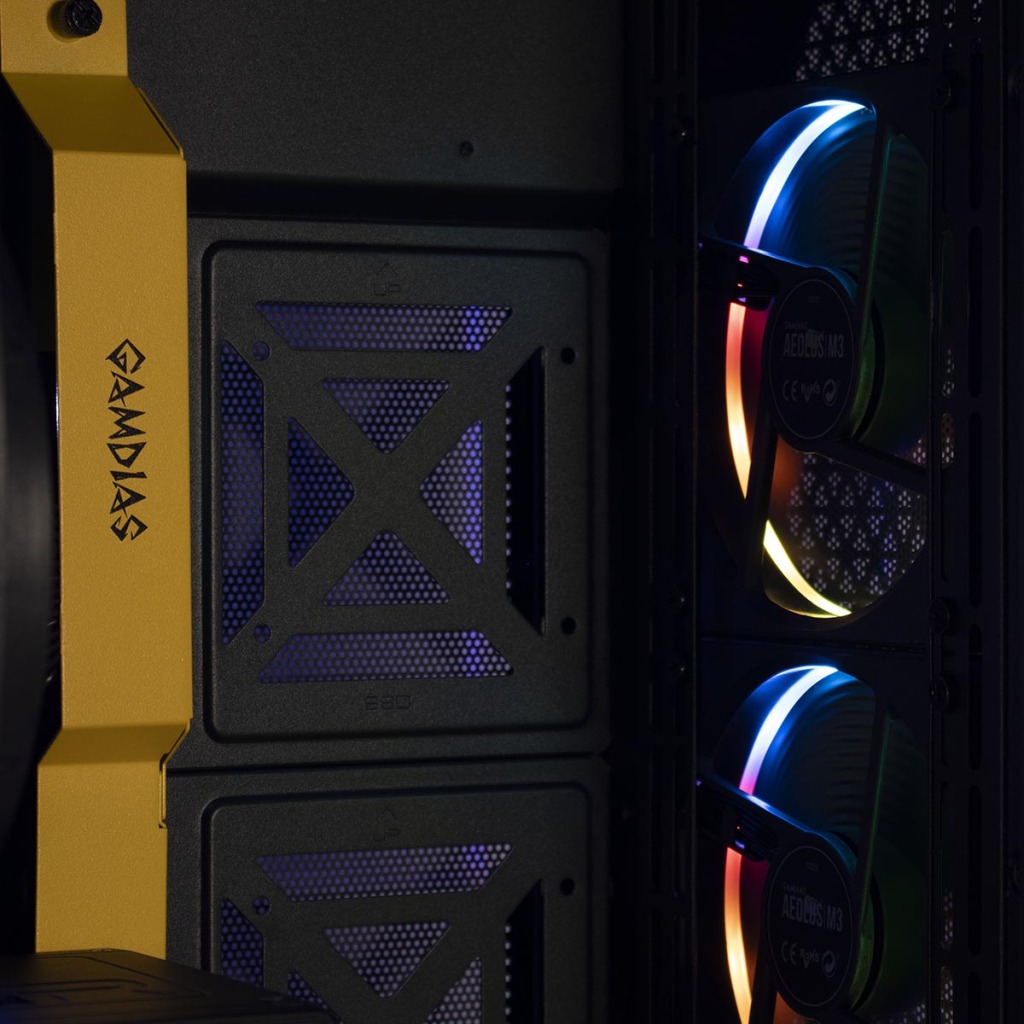 GAMDIAS Athena P1 ventilateurs RGB 1