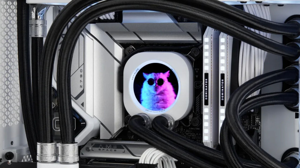 CORSAIR Hydro X Series : nouveaux composants iCUE LINK 8 Hydro X Series XT Softline Mesh Tubing 02