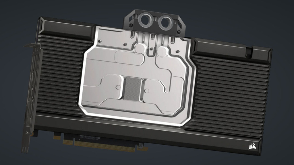 CORSAIR Hydro X Series : nouveaux composants iCUE LINK 4 Hydro X Series iCUE LINK XG7 RGB 40 SERIES GPU Water Block 01