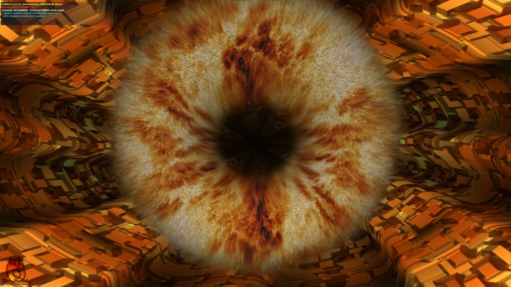 Intel ARC A750 Furmark