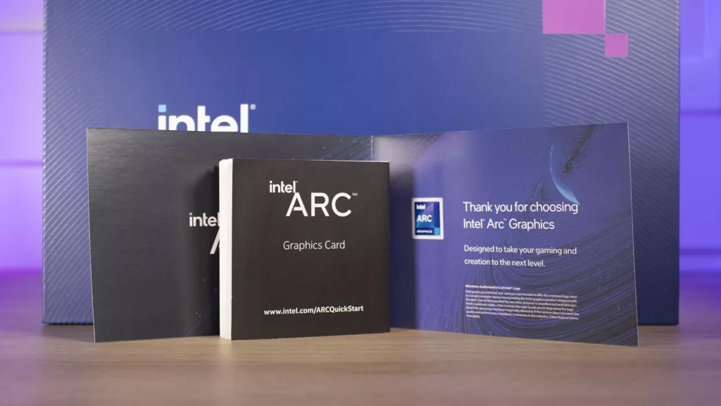 Intel ARC A750 accessoires