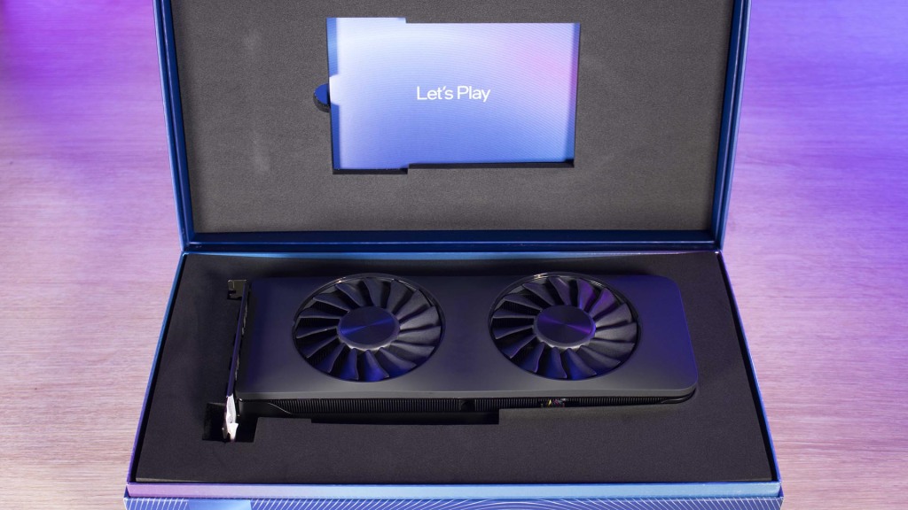 Intel ARC A750 déballage