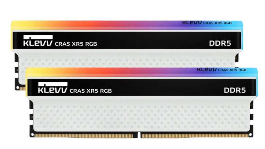 KLEVV présente des kits de mémoire DDR5 non binaires 2 KLEVV DDR5 CRAS XR5
