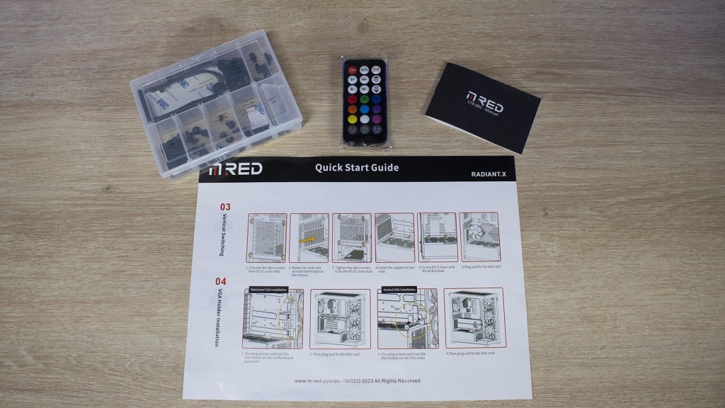 M RED Radian X accessoires