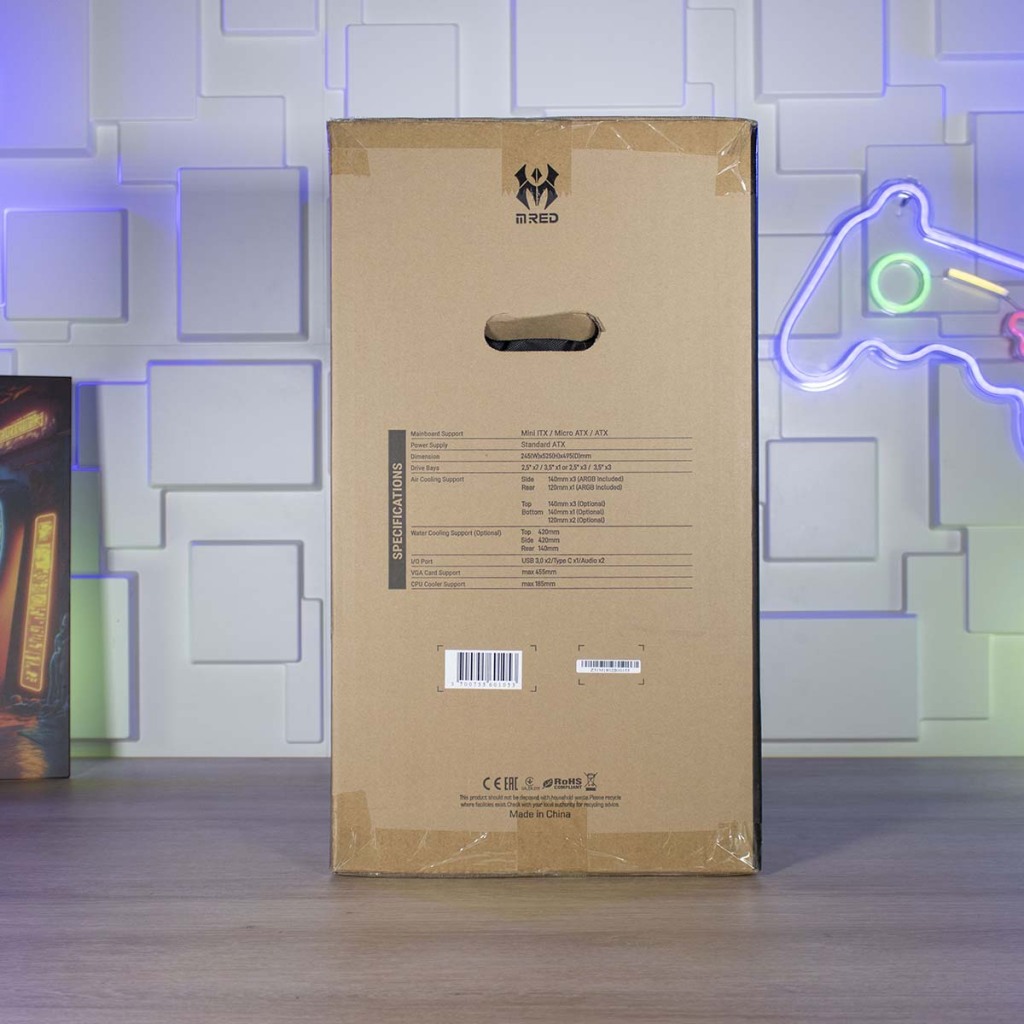 M RED Radian X côté 1