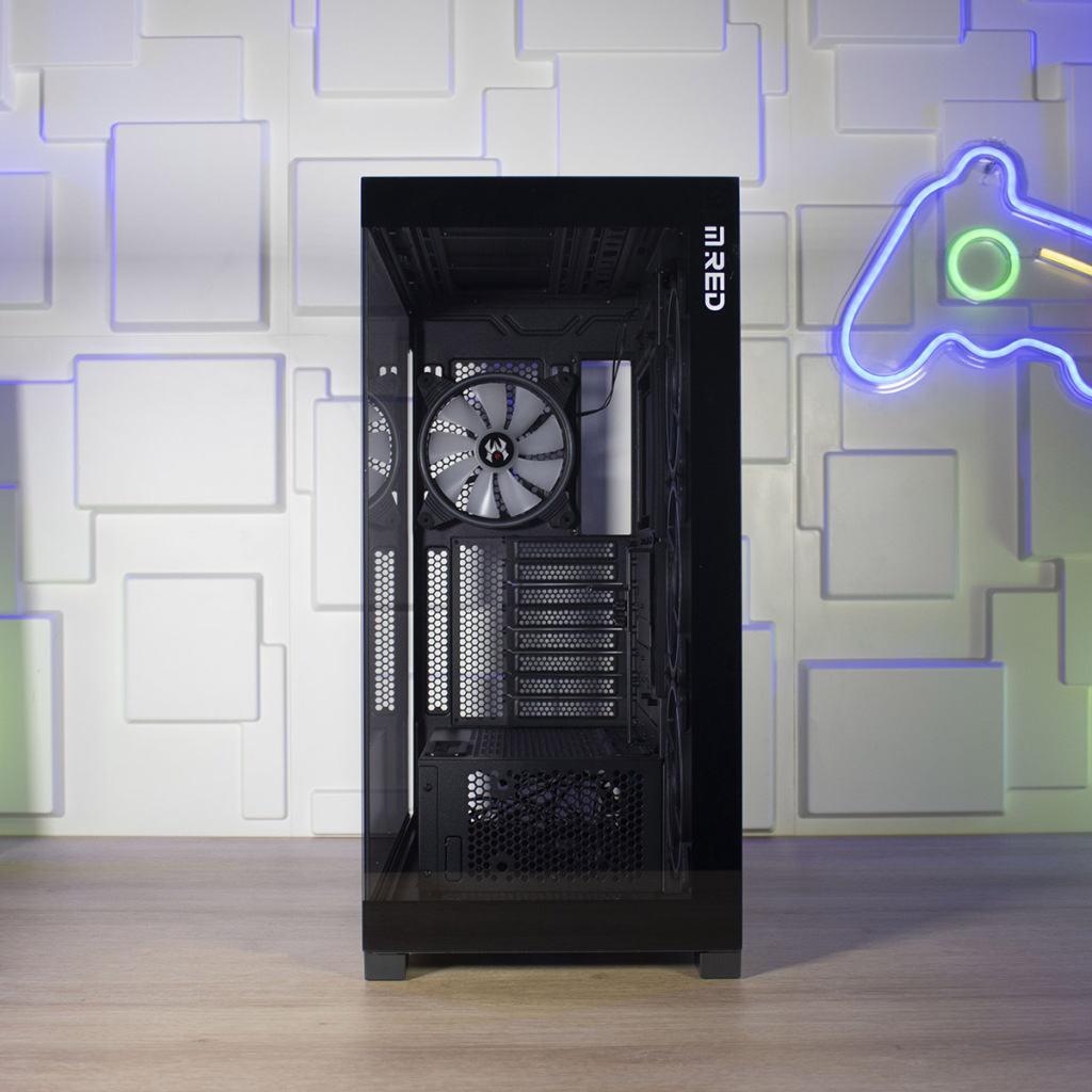 M RED Radian X façade