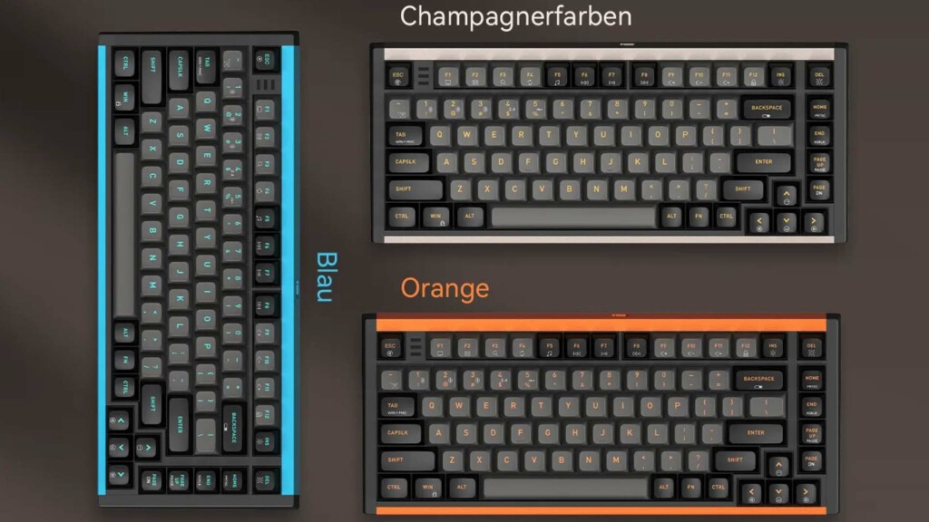 MINISFORUM annonce le clavier MKB i83 5 MINISFORUM MKB i83 trois couleurs