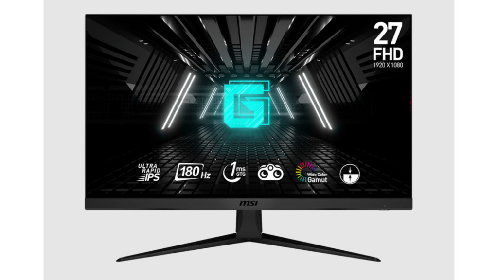 MSI G2712F : écran 27 pouces à 180 Hz 2 MSI G2712F face