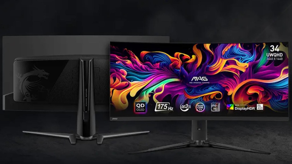 (MAJ) MSI QD-OLED : la gamme de moniteurs s'élargit 2 MSI QD OLED face