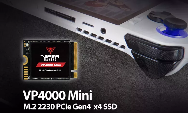 Patriot présente le SSD VP4000 Mini M.2 2230 1 Patriot VP4000 Mini M.2 2230 Couv