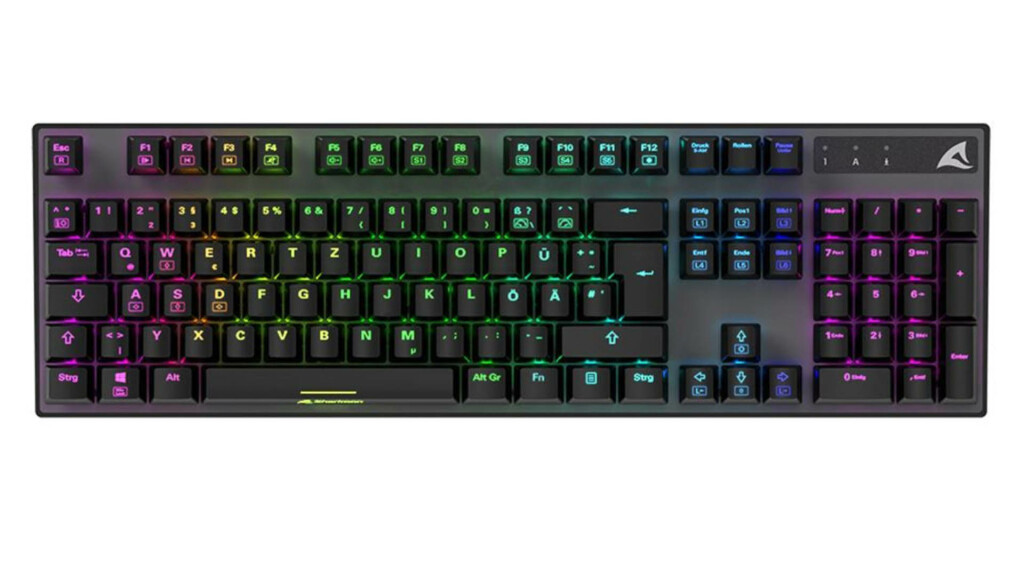 Sharkoon SKILLER SGK20 : un clavier mécanique abordable 2 Sharkoon SKILLER SGK20 face