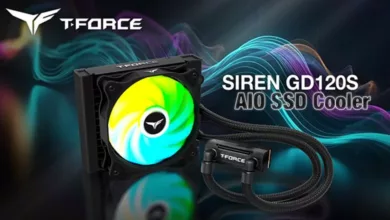 T-FORCE SIREN GD120S : un AIO pour SSD 22 T FORCE SIREN GD120S Couv
