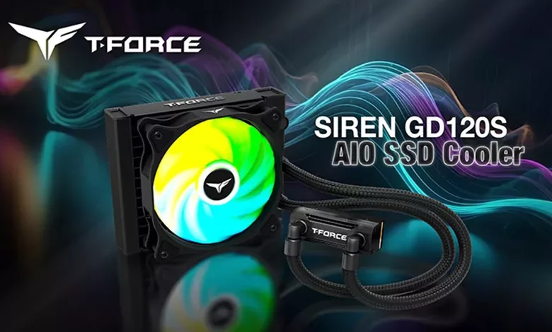 T-FORCE SIREN GD120S : un AIO pour SSD 1 T FORCE SIREN GD120S Couv