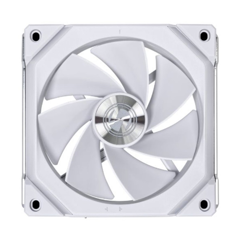 Lian Li lance les ventilateurs Uni Fan SL120 V2 RGB 4 Uni Fan SL120 V2 blanc face