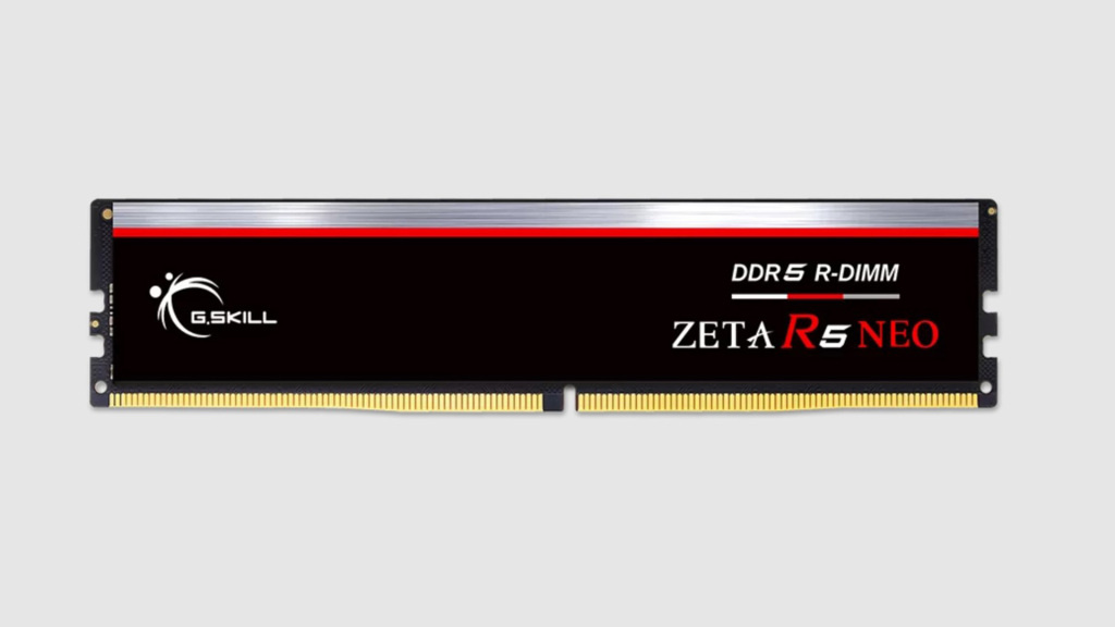 G.Skill Zeta R5 Neo : de la DDR5 pour AMD Ryzen Threadripper série 7000 2 Zeta R5 Neo 1