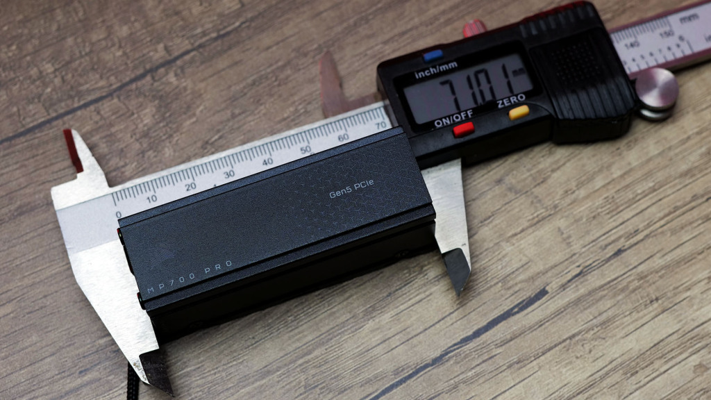 corsair mp700 pro air longueur dissipateur