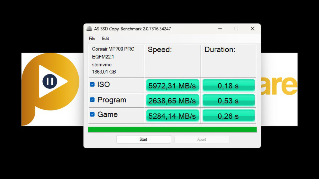 corsair mp700 pro asssd copy