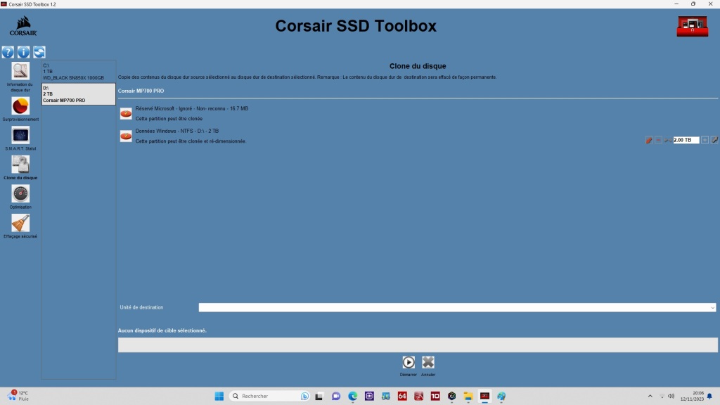 corsair mp700 pro toolbox clone