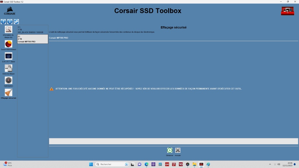 corsair mp700 pro toolbox wipe