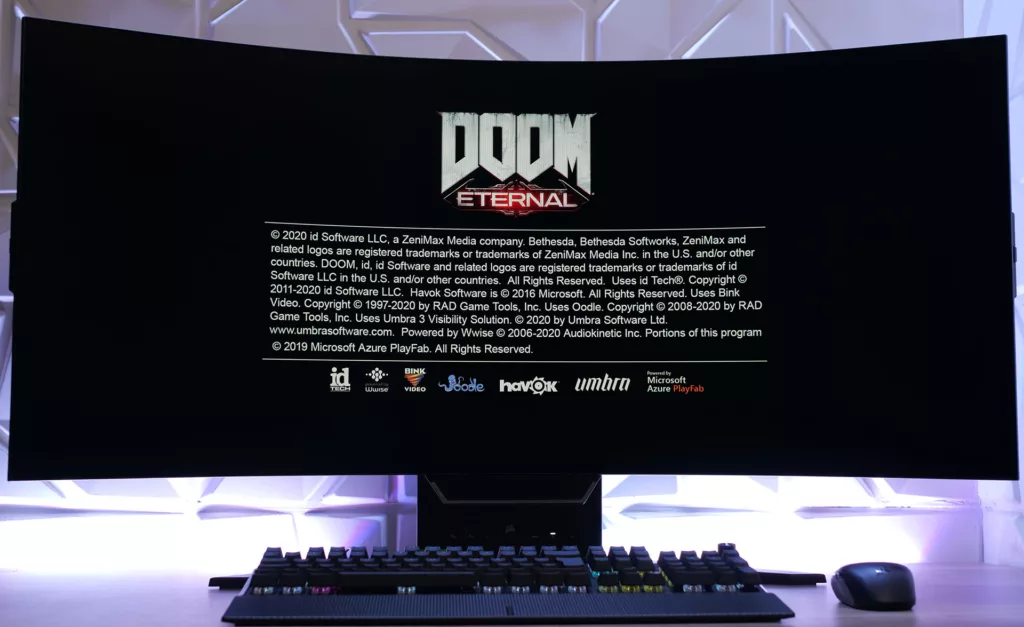 corsair xeneon flex 45wqhd240 oled demo jeu 06