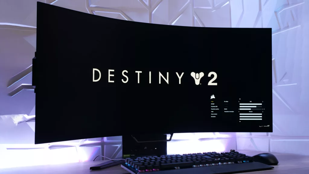 corsair xeneon flex 45wqhd240 oled menu