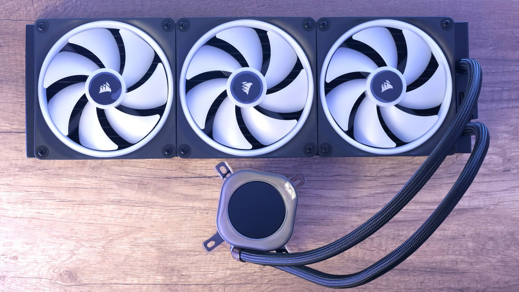 icue link h170i lcd vue ensemble haut