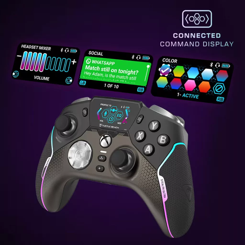 turtle beach stealth ultra ecran