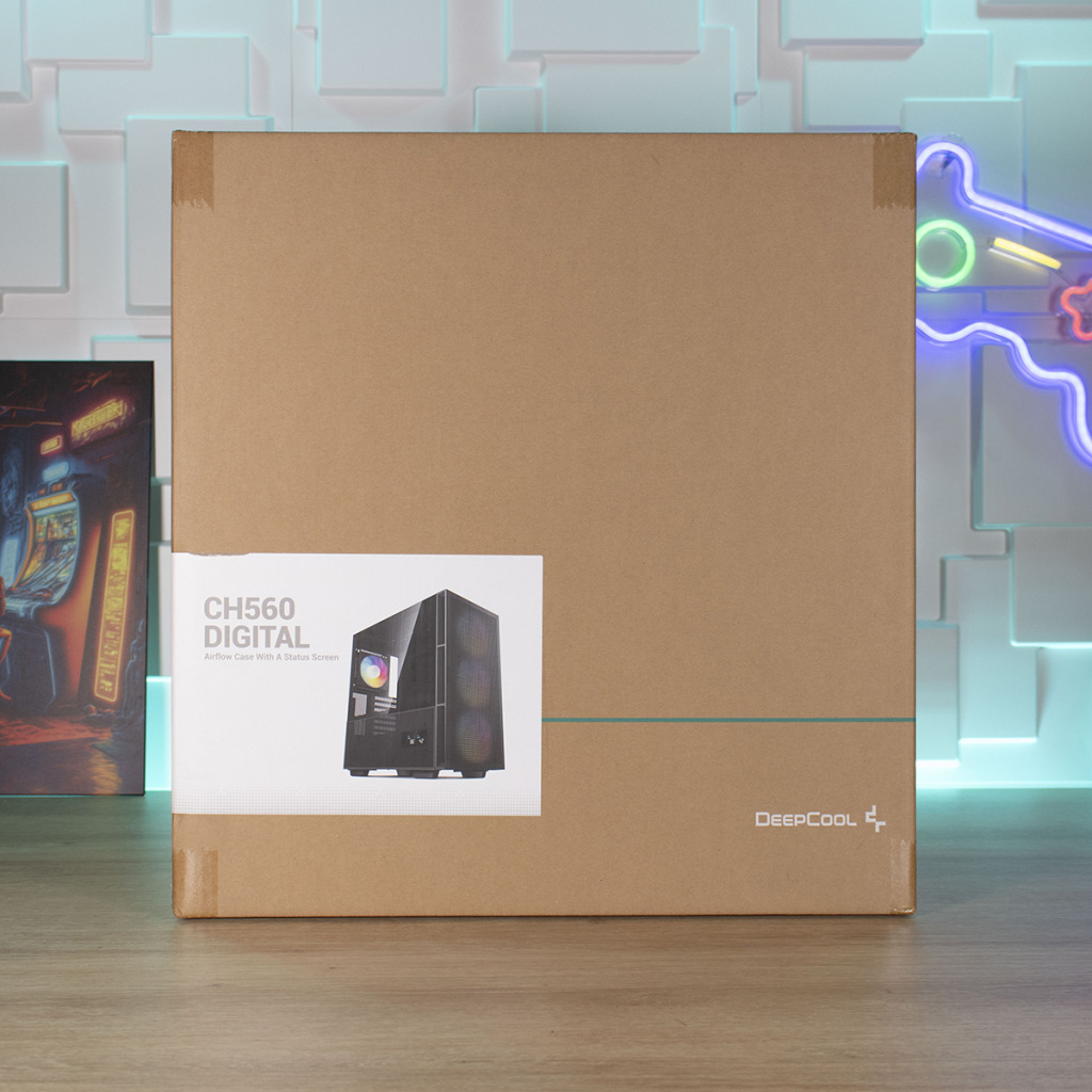 DeepCool CH560 Digital emballage face principale