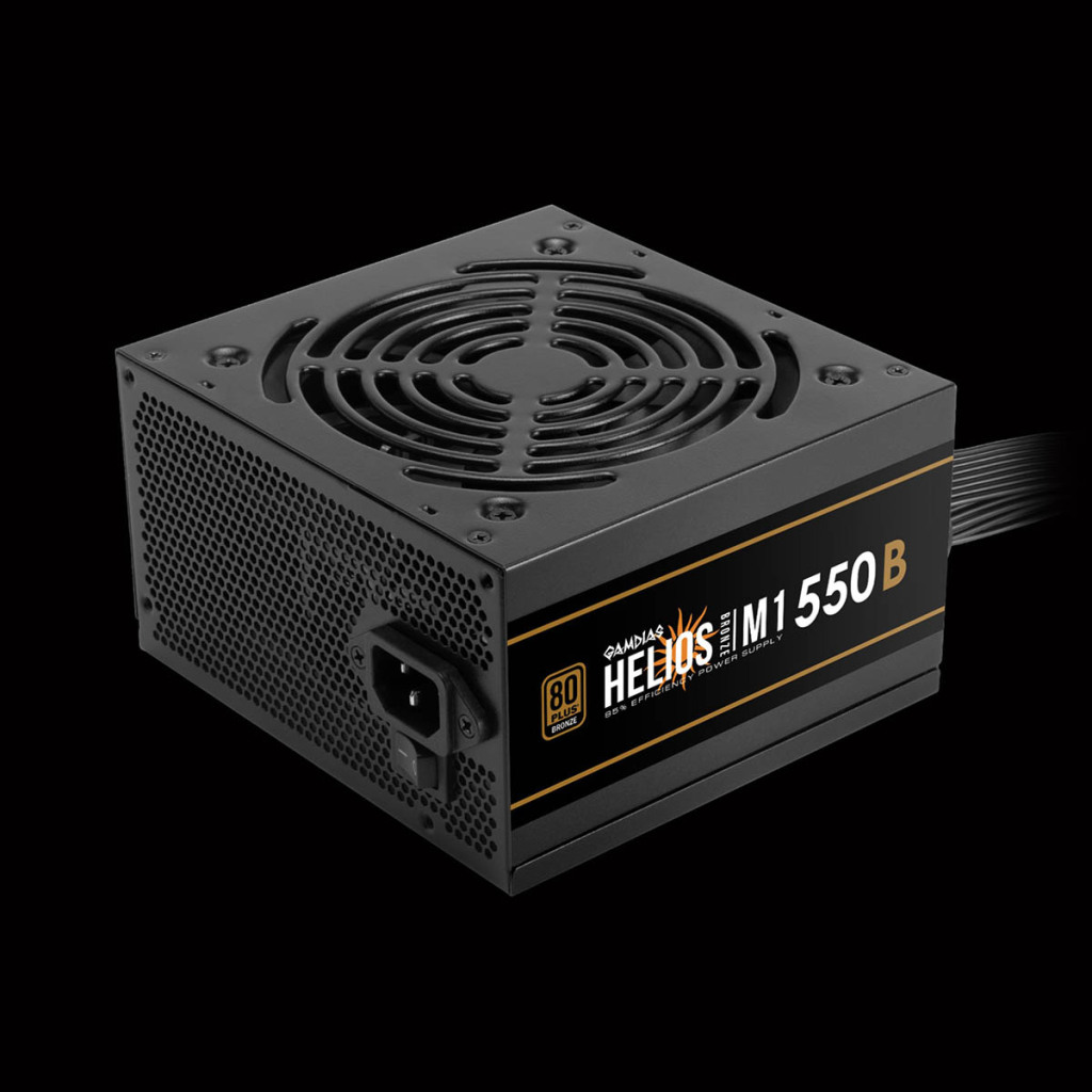 GAMDIAS HELIOS M1 : quatre alimentations 80+ bronze disponibles 5 GAMDIAS HELIOS M1 550W