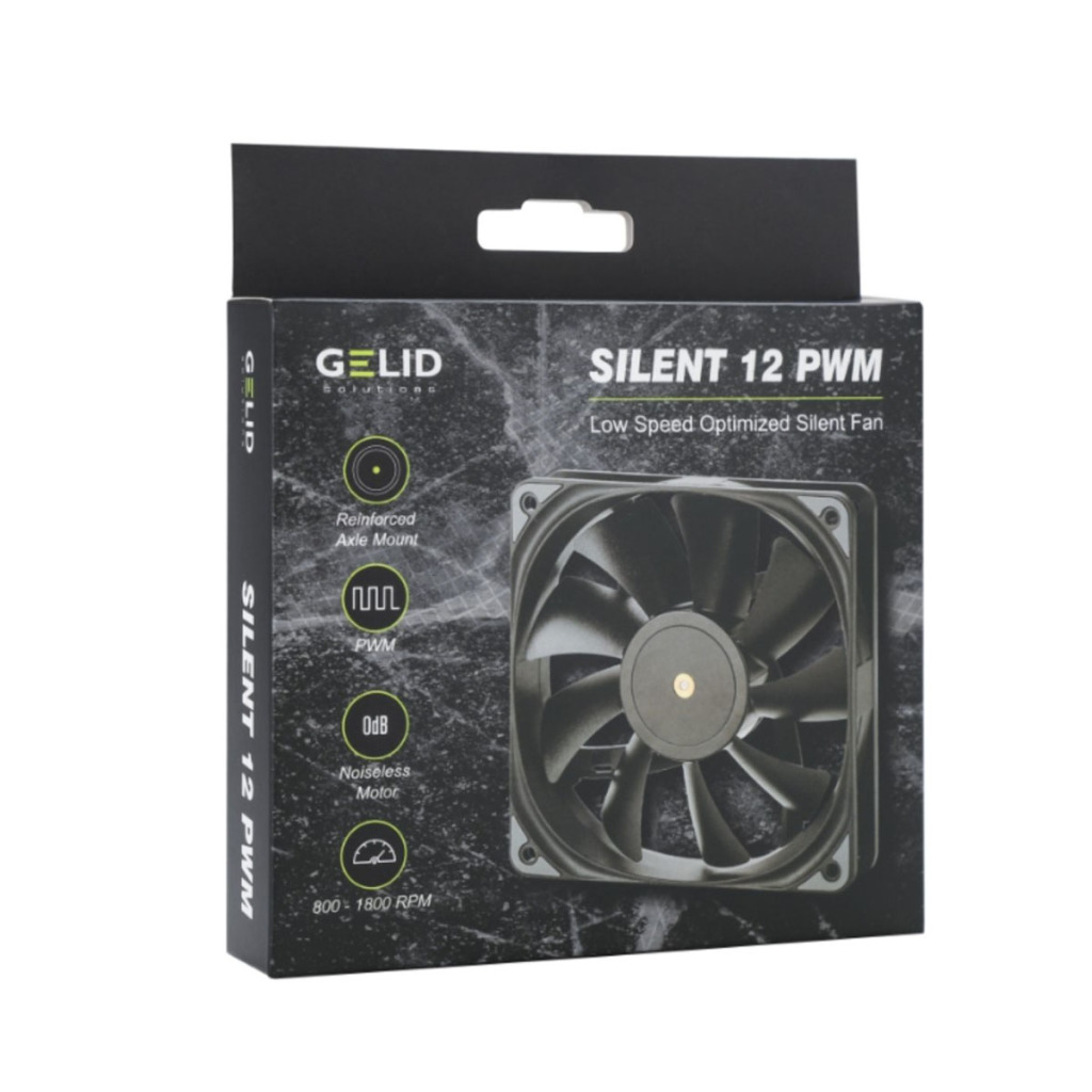 Ventilateurs GELID Silent 12 : silence, ça tourne ! 4 GELID Silent 12 boite