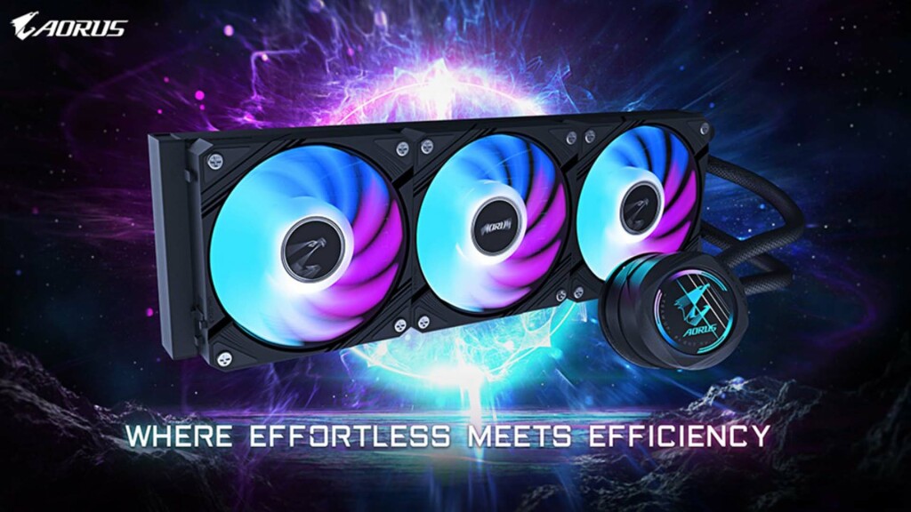 GIGABYTE AORUS Waterforce X II et Waterforce II : nouveaux AIO avec ventilateurs Daisy Chain 6 GIGABYTE AORUS WATERFROCE II 1