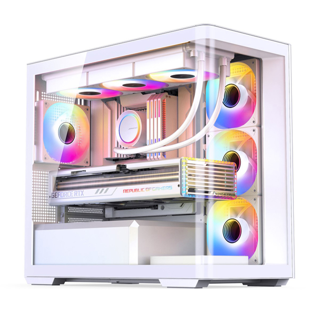 JONSBO lance le boîtier M-ATX D300 4 Jonsbo D300 blanc
