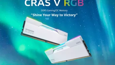 KLEVV dévoile de la DDR5-8200 et DDR5-8400 28 KLEVV CRAS V RGB Couv