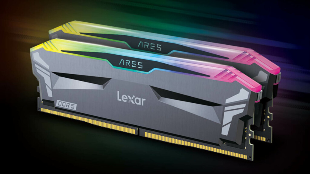 LEXAR annonce la mémoire ARES RGB DDR5 7200 2 LEXAR DDR5 1