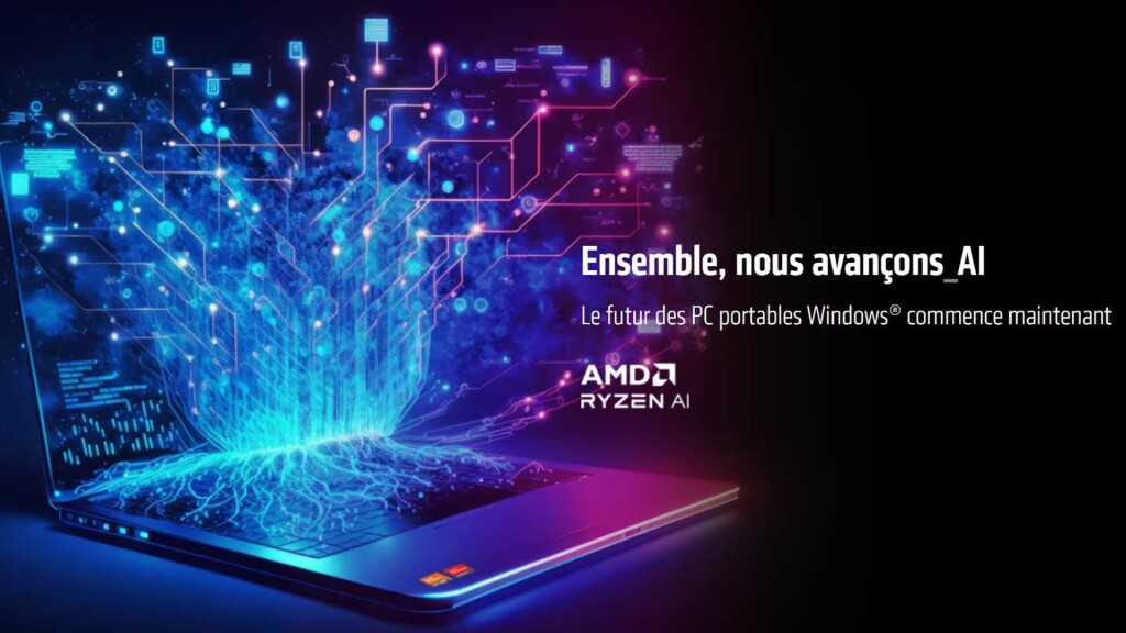 AMD dévoile les processeurs Ryzen Série 8040 et le logiciel Ryzen AI 2 Ryzen série 8040 PC portable