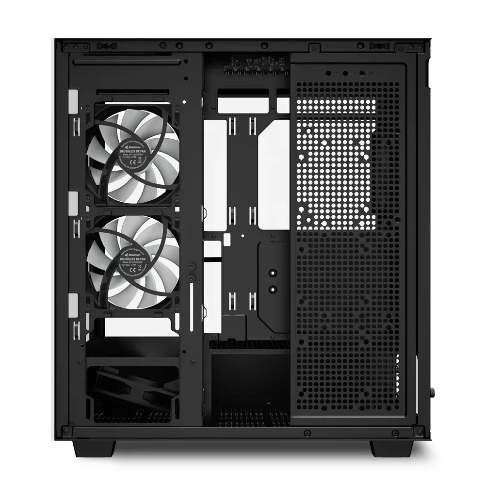 Sharkoon Rebel C60 RGB : du verre trempé et quatre ventilateurs RGB 4 Sharkoon Rebel C60 RGB black 07