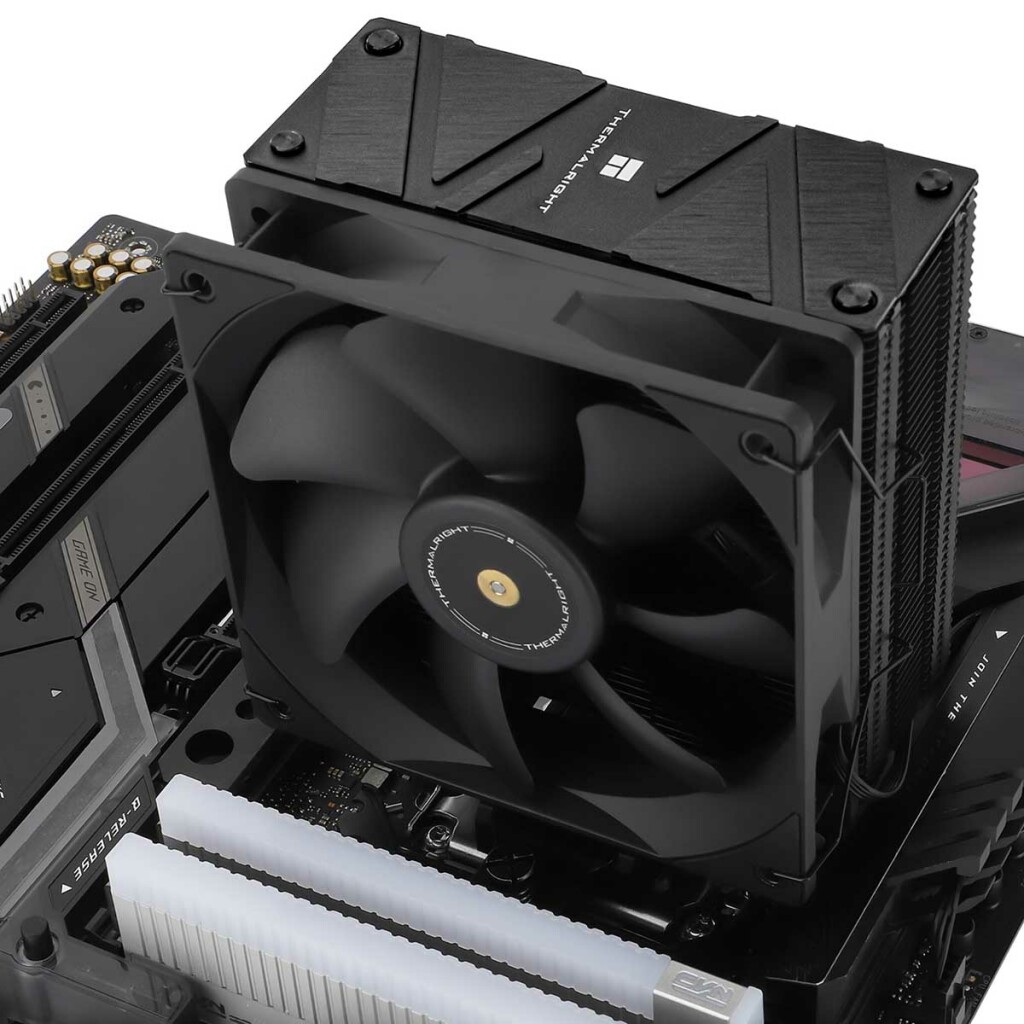 Thermalright Assassin Spirit 120 EVO DARK : un ventirad full black sans RGB 2 Thermalright Assassin Spirit 120 EVO DARK 1