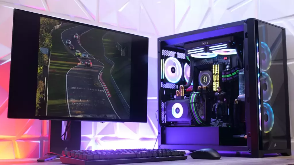 Écrans OLED Corsair Black Friday 2024 : Des Offres Immanquables sur le Haut de Gamme 8 corsair xeneon 27qhd240 oled demo 03
