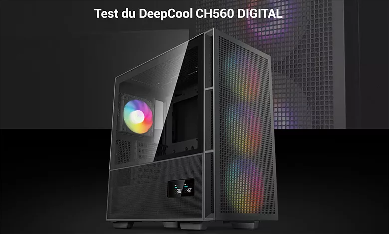 deepcool ch560 digital cover