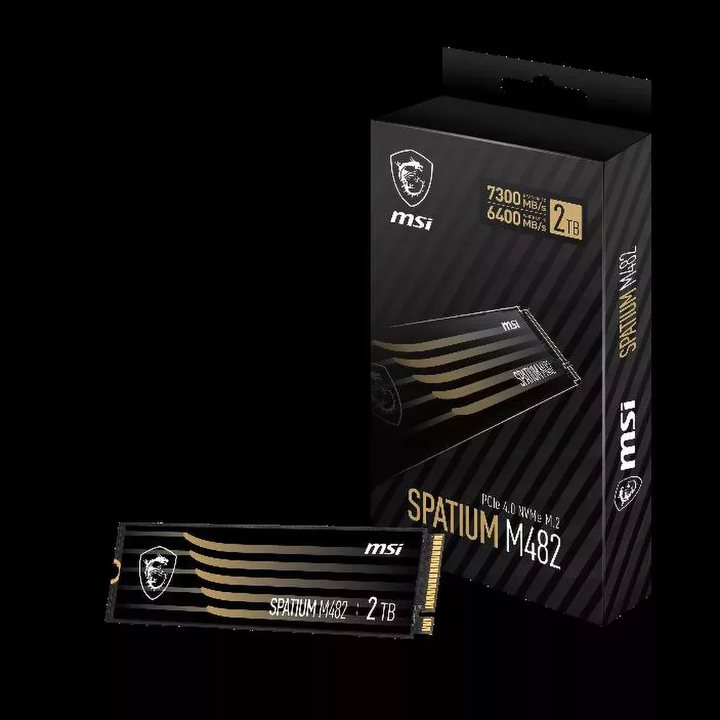 MSI élargit sa gamme de SSD avec les SPATIUM M570 PRO FROZR PCIe 5.0 et SPATIUM M482 4 ssd msi spatium 482
