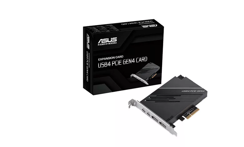 ASUS carte PCIe USB 4.0 Couv