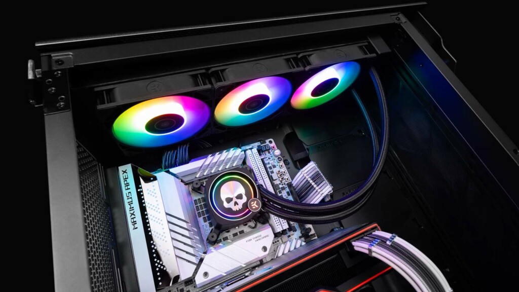 EK au CES 2024 : voici les dernières innovations en matière de refroidissement liquide pour PC 2 CES 2024 EK AIO