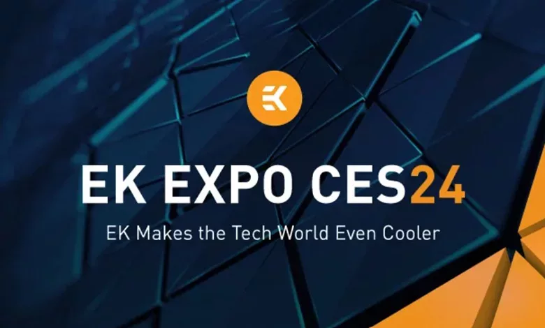 EK au CES 2024 : voici les dernières innovations en matière de refroidissement liquide pour PC 1 CES 2024 EK Couv