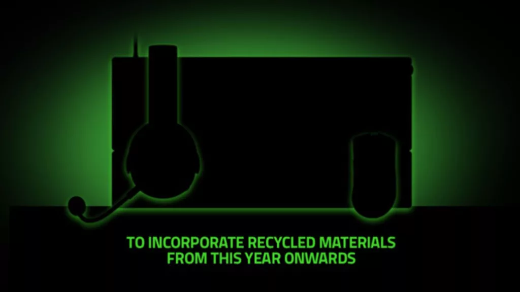 CES 2024 RAZER matériaux recyclés