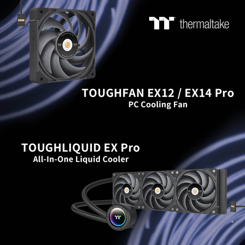 CES 2024 Thermaltake AIO ventilateurs