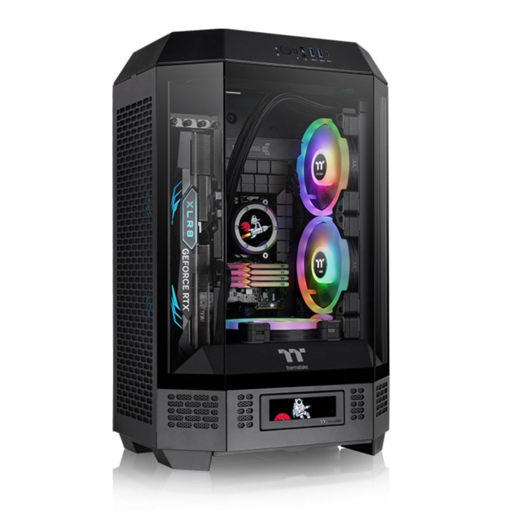 CES 2024 Thermaltake Tower 300 noir