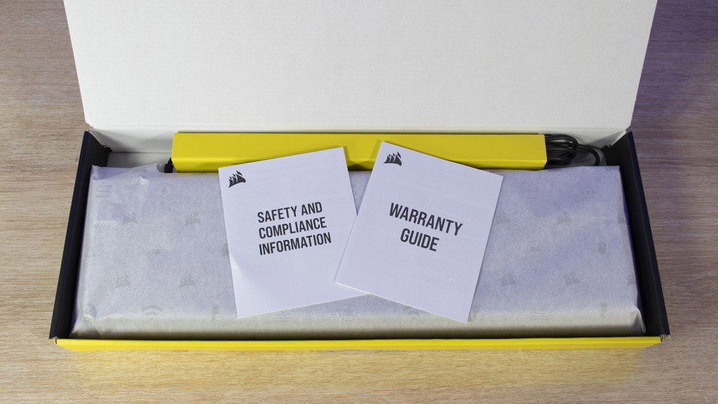 CORSAIR K55 Core déballage