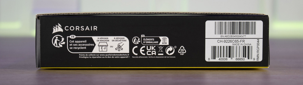 CORSAIR K55 Core petit côté 1