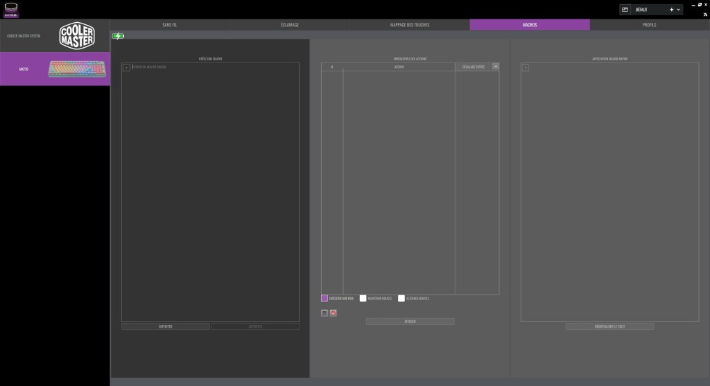 Cooler Master MK770 logiciel 5